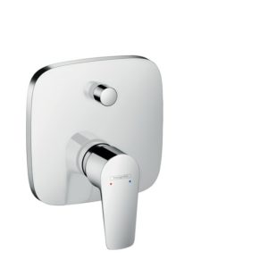 Hansgrohe Talis E Смеситель для ванны, однорычажный, СМ, со встроенной защитной комбинацией