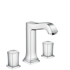 Hansgrohe Metropol Classic Смеситель для раковины 160, на 3 отверстия, со сливным гарнитуром