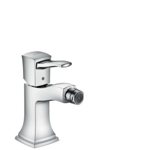 Hansgrohe Metropol Classic Смеситель для биде однорычажный, с рычаговой рукояткой, со сливным гарнитуром