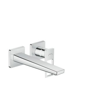 Hansgrohe Metropol Смеситель для раковины, однорычажный, настенный, излив 225 мм, с рукояткой-петлей, СМ