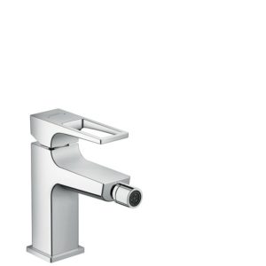 Hansgrohe Metropol Смеситель для биде, однорычажный, с рукояткой-петлей, со сливным гарнитуром